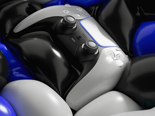 PS5手柄的视觉艺术