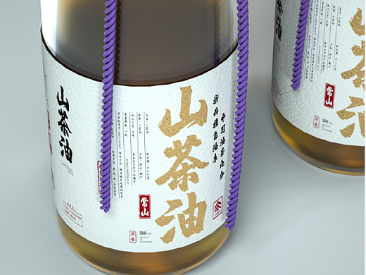 中林山茶油 x 望潮君 - 品牌包装升级设计