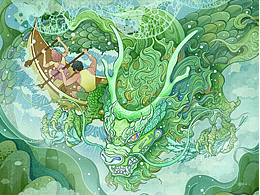 《杯酒见烛龙》-端午安康