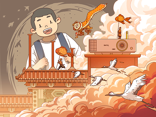 明基 | 平面之下 大千世界 | 动态插画短片