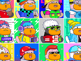 Crypto Duck NFT头像合集