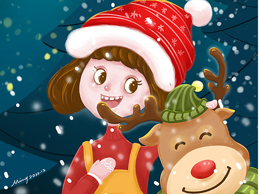 圣诞节海报 圣诞快乐贺卡