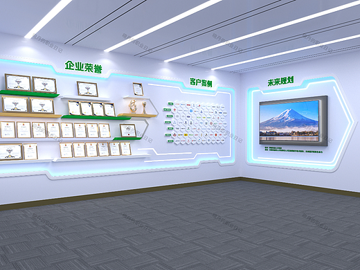 钉学科技文化墙设计