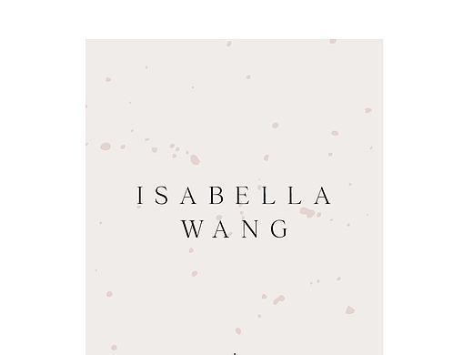 Isabella Wang 插画作品集