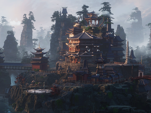 【UE5】CG短片《惊鸿》| 油屋U5ART