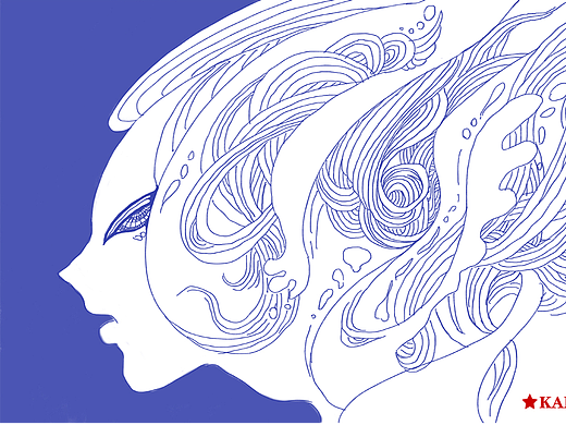 中国风插画神仙传奇草图练笔