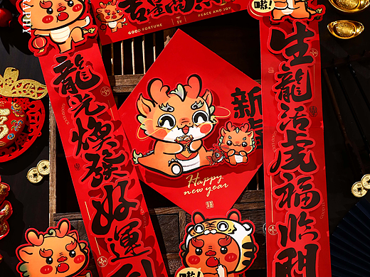 对联「龙年对联作品集 | 年货拍摄合集 ✖ 喜尚摄影