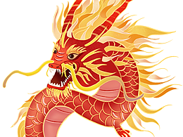 龍插畫(huà) 龍年插畫(huà) 新國(guó)風(fēng)插畫(huà) 龍