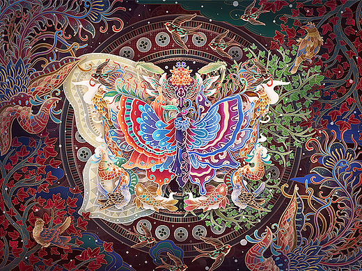 《蝴蝶妈妈·诞生》商业插画案例分析