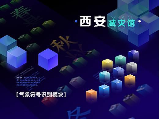 展馆 展厅 互动展项《气象AR》模块道具