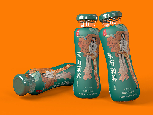 囍奈石榴饮包装设计