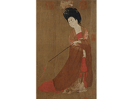 MD还原簪花仕女图服装