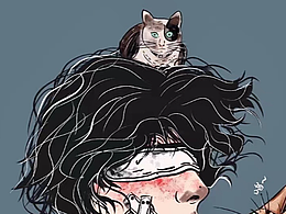 刚做完近视手术的爱猫人士