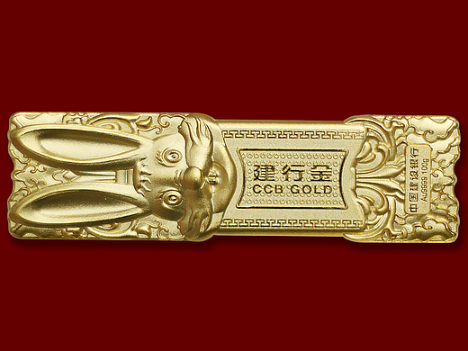 兔年金条_黄金设计