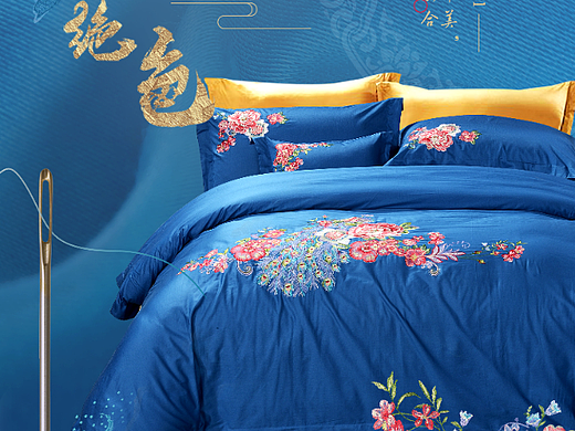 四大名绣系列海报