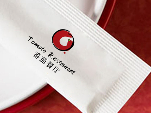 番茄logo，快餐logo，餐饮logo，西红柿