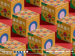 包装设计|卫生巾品牌lunoop