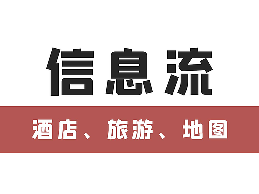 信息流——住房、旅游、地图类