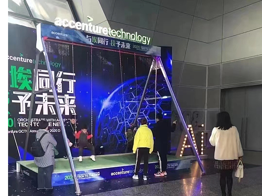 亳州市网红主题水幕秋千租赁 瀑布秋千出租