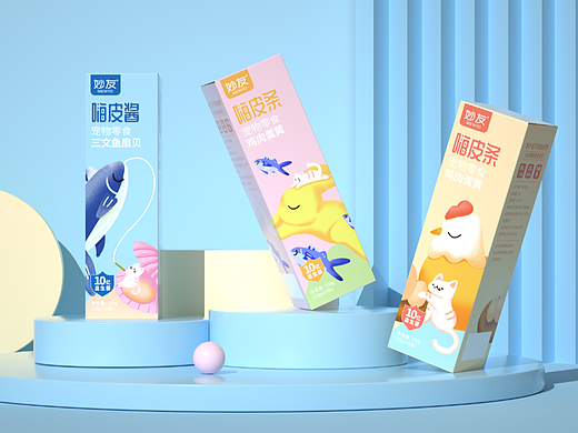 妙友嗨皮酱宠物食品包装设计