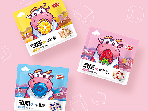 牛轧酥包装设计 