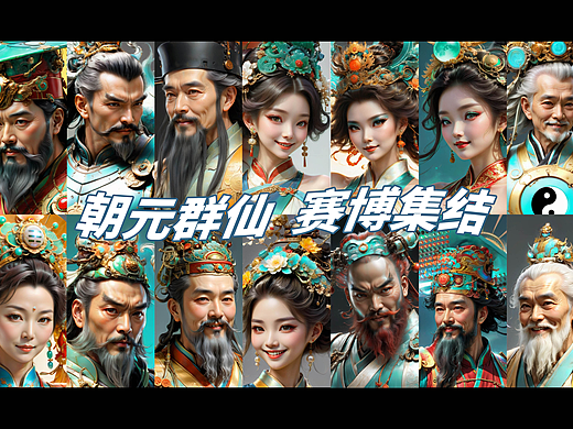 朝元群仙 赛博集结