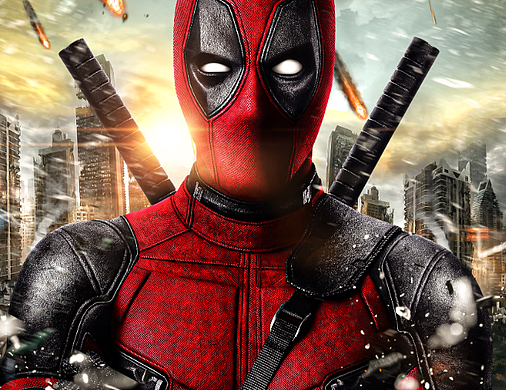 死侍合成海報(bào)（個人主頁-ZNjAxOTExMjA=） - 海報(bào) - 站酷設(shè)計(jì)師設(shè)計(jì)師春原創(chuàng)素材 - 站酷ZCOOL