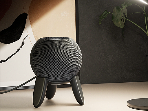 极简主义-音响底座