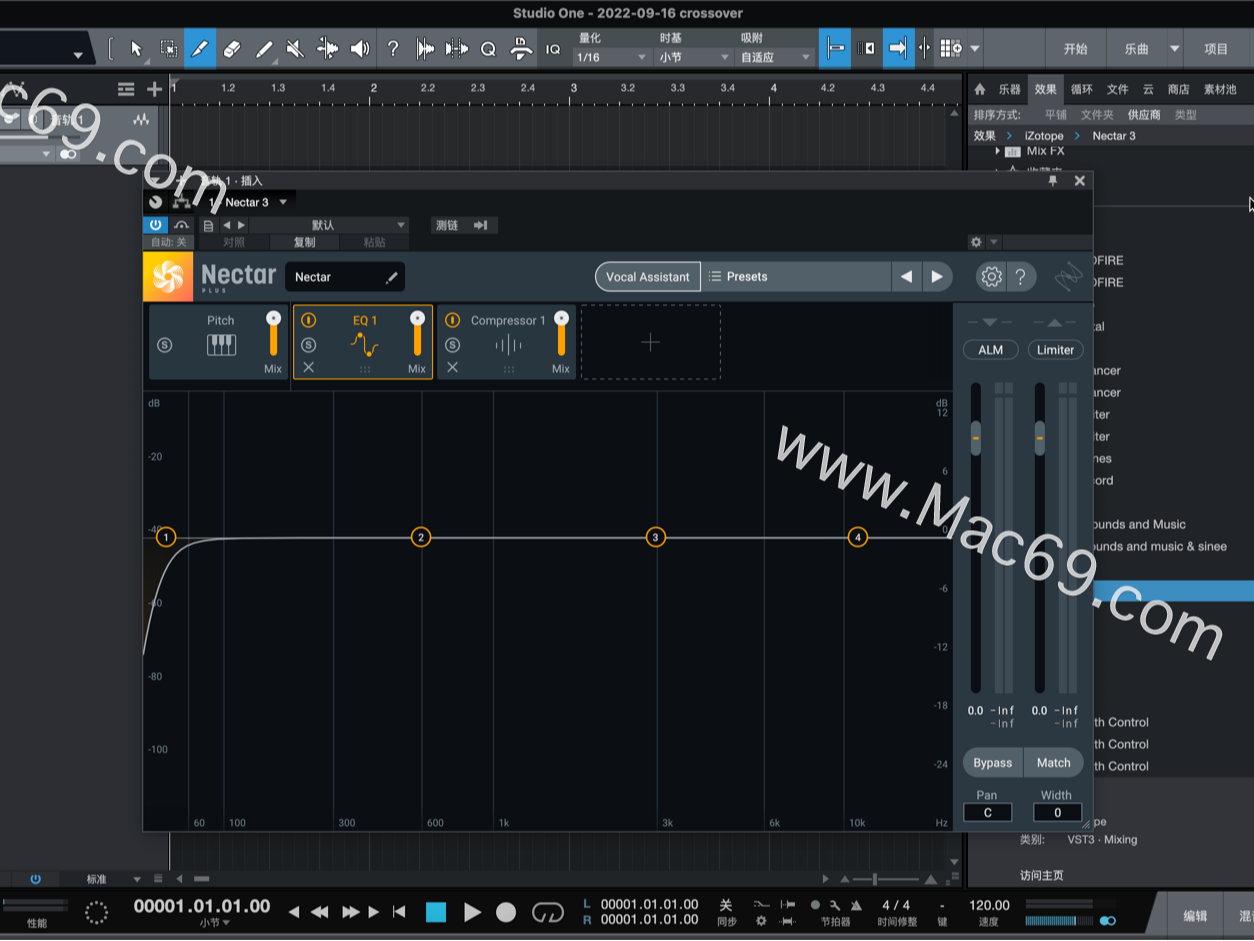 for mac download iZotope Nectar Plus 4.0.0