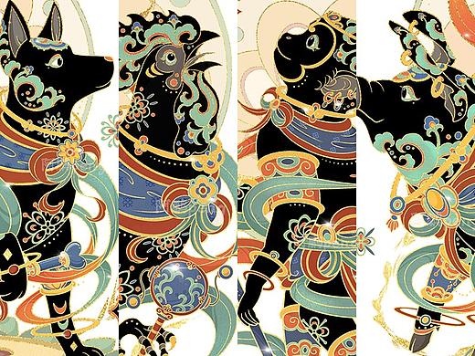 敦煌插画遇见生肖（二）