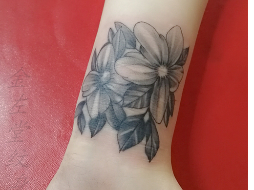 素花纹身修改老旧纹身水冶纹身金左堂