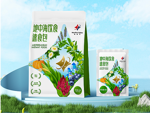 代餐包装设计｜速食包｜微星系