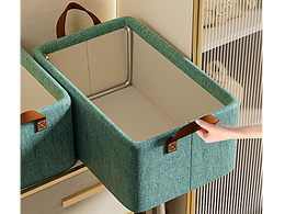 收納箱 收納筐 建模渲染