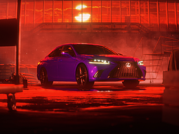 LEXUS ES F-SPORT渲染
