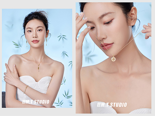 中古风饰品模特图气质型女模麦图摄影