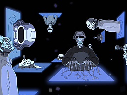 LANCÔME 小黑瓶 艺术动画