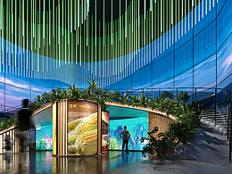 植物展厅设计—局部