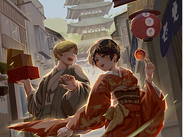 【LiAN】里昂x艾达~京都街道的恋情~