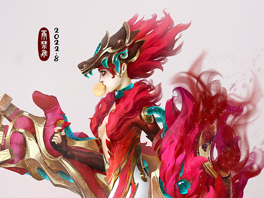 火一般的女战士