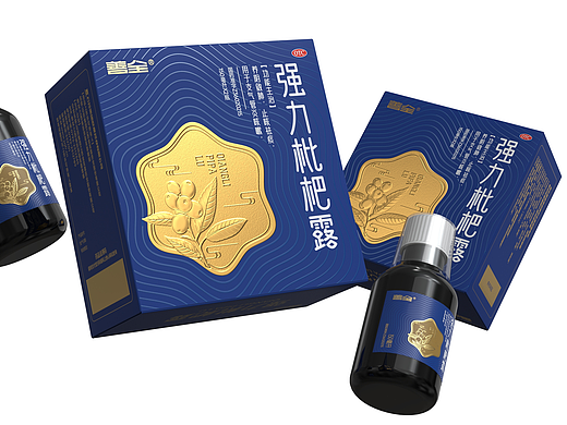 石药集团药品包装 强力枇杷露包装 中成药包装设计