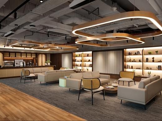 办公室的设计理念被称为“俏皮怀旧”