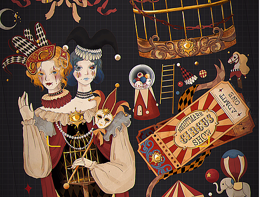 暗黑童话风马戏团•梦魇马戏团