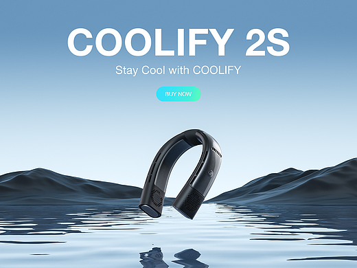 图拉斯COOLIFY 2S挂脖空调官网着陆页