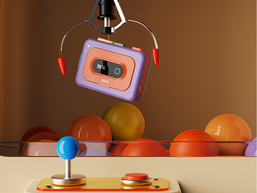 原创作品集-随身听充电宝