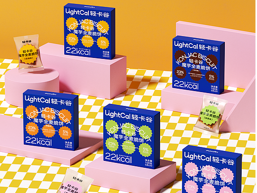 【轻卡谷】健康零食品牌/vi/包装设计
