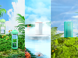 C4D产品 场景 海报
