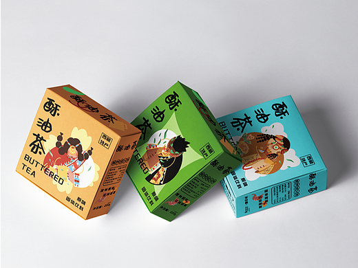 西藏酥油茶包装设计