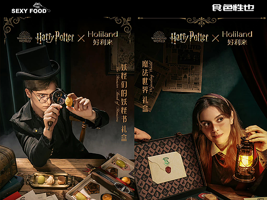 月饼摄影 | Harry Potter × 好利来 ×性感美食研究所