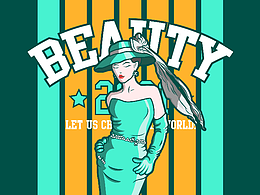 Fashion Girl - 时尚人物插画设计
