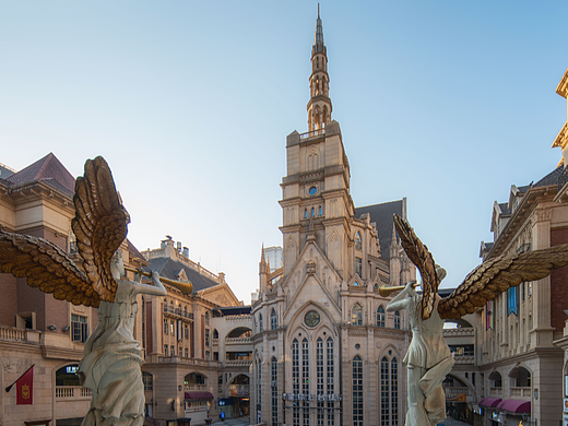 移轴建筑-光谷教堂